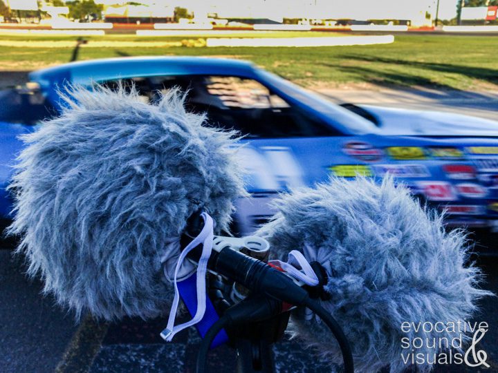 Sound recording of a V8 Camaro Claimer stock car during a practice session passing the starting line at Meridian Speedway in Meridian, Idaho on Thursday, September 27, 2018. Photo by Richard Alan Hannon