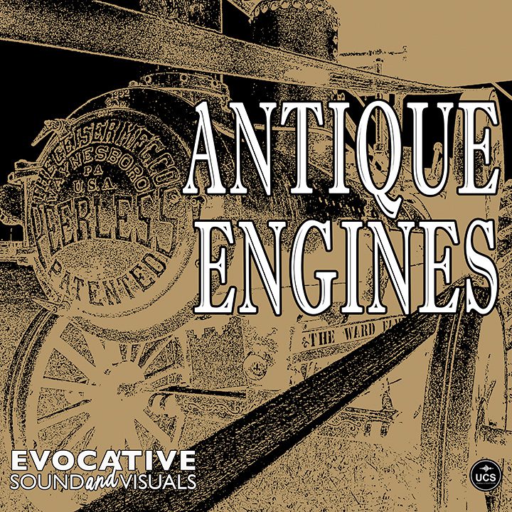 Antique Engines sound effects library by Evocative Sound and Visuals