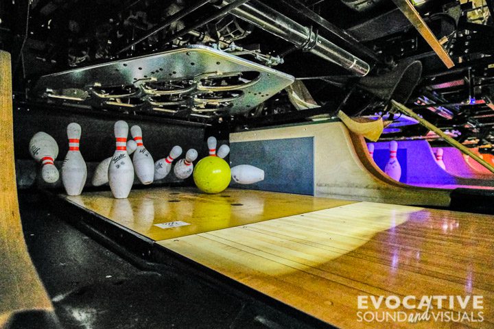 Bowling at Boise State University's student union in Boise, Idaho on Thursday, February 20, 2020. Photo by Richard Alan Hannon