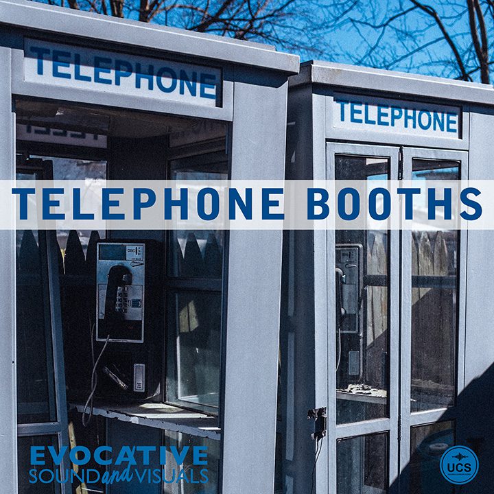 Telephone Booths sounds effects library by Evocative Sound and Visuals